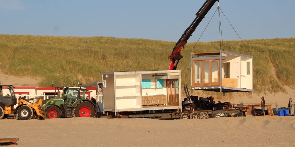 PLAATSEN LAATSTE STRANDHUISJES